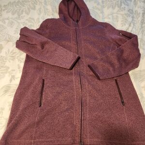 L.L. Bean Women's Maroon Utility Jacket